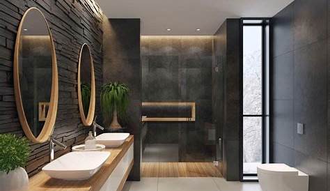 Salle de bain noire 40 idées de design moderne à