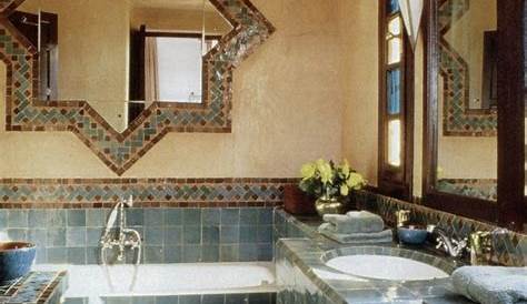 Salle De Bain Orientale Carrelage Marocaine Du Luxe, s Couleurs Et L