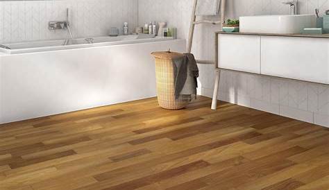 Salle De Bain Parquet Teck Mon