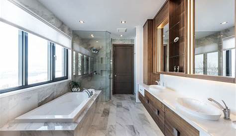 La salle de bain en bois et blanc les tendances de 2019
