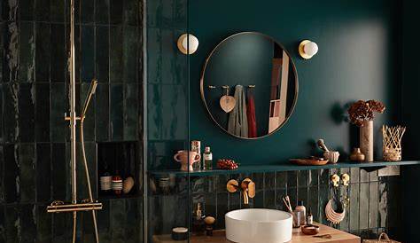 Salle de bains verte nos inspirations Marie Claire