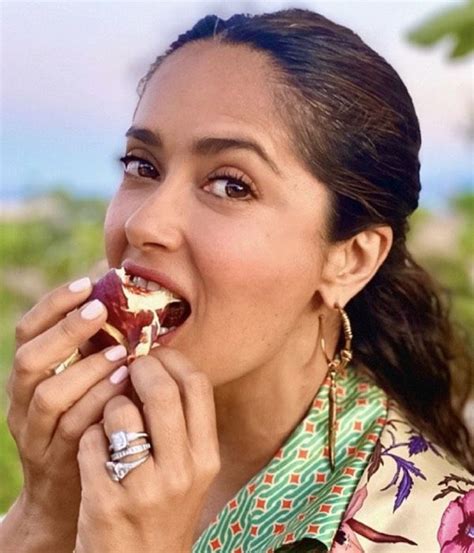 salma hayek diet and exercise