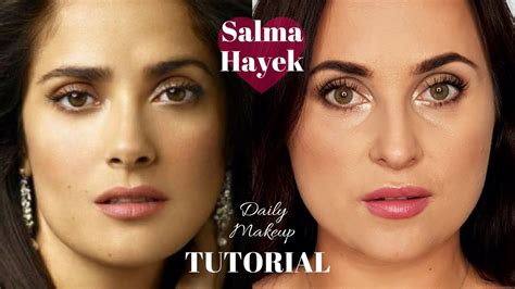 salma hayek makeup tutorial