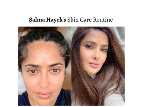 salma hayek skin care line