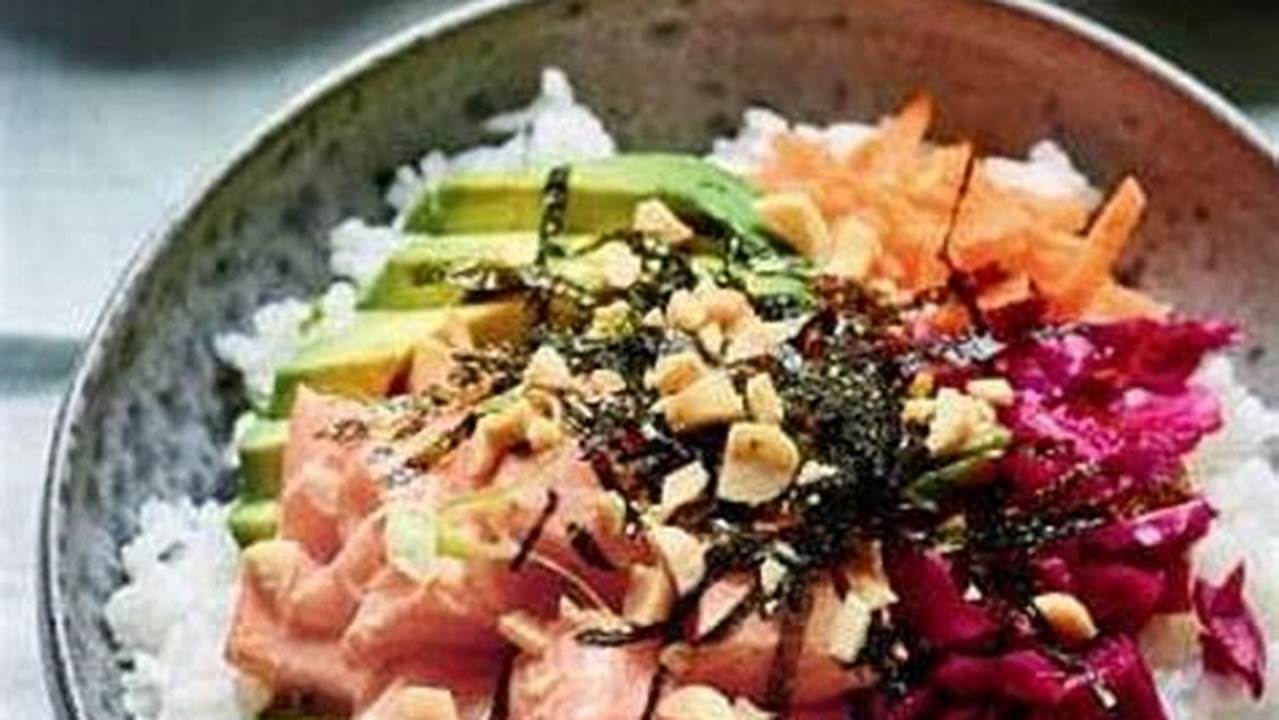 Salmon Poke Bowl Nadiya: Resep Lezat dan Bergizi untuk Tubuh Sehat