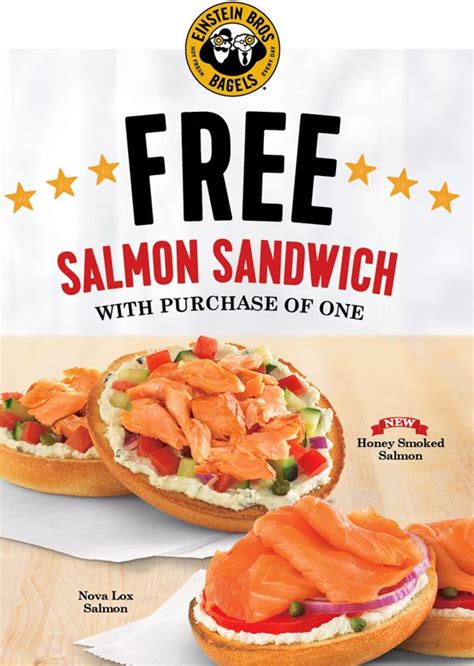 Salmon Bagel Einstein
