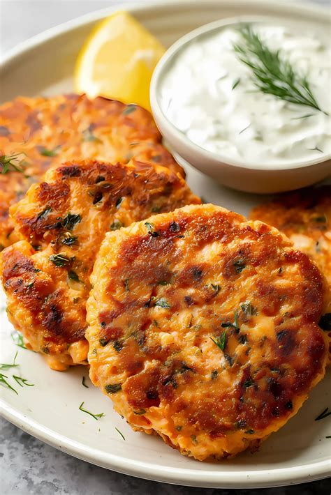 Salmon Cake Dinner