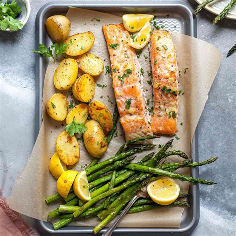 Salmon Dinner With Potatoes