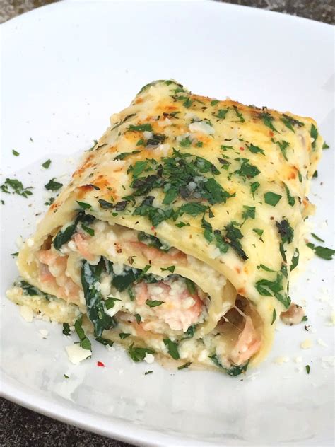 Salmon Lasagna