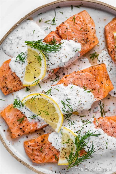 Salmon Sauce Lemon