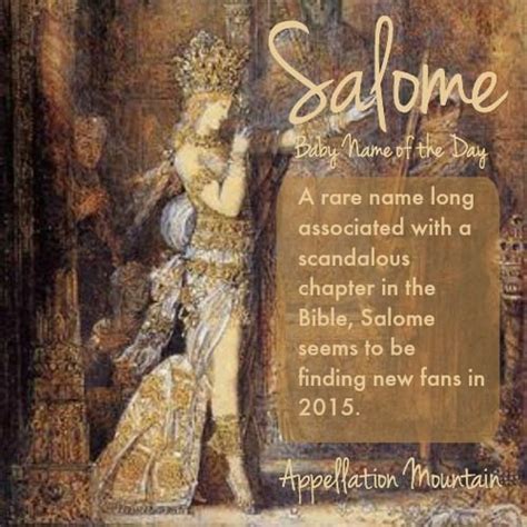 salome meaning in bible
