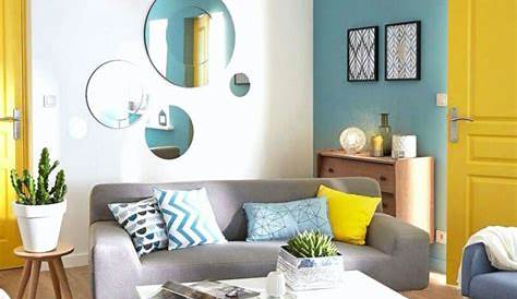 12 idées inspirantes pour décorer votre salon en bleu et