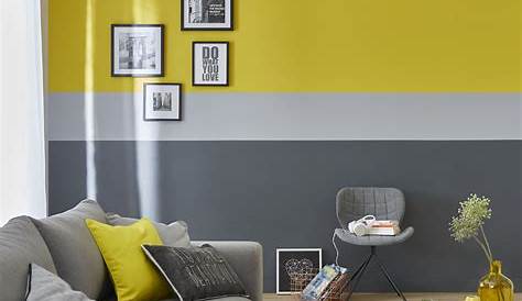 1001+ variantes de salon gris et jaune pour vous inspirer