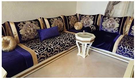 Salon Marocain Bleu Roi 2018 Amenda Decor Arabic Decor, Beautiful Decor, Moroccan