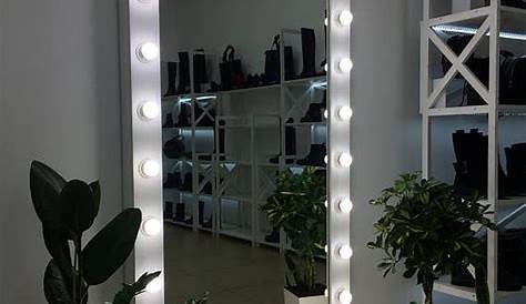 Salon Mirrors With Led Lights Docarelife 80*65cm Mdf Vanity Bluetooth Speaker