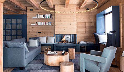 Salon moderne en bois nos inspirations Marie Claire