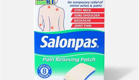 Salonpas Pain Relieving Patches 60 Count