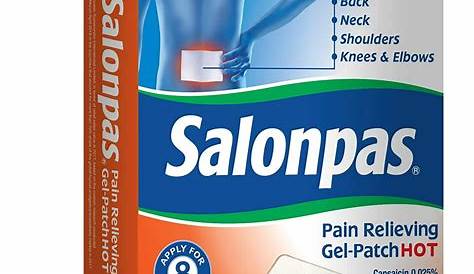 120 Salonpas Hisamitsu Pain Relief HEAT Patches 6.5x4.2cm