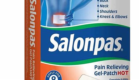 Salonpas Hot Patch Capsicum 1 Each (Pack Of 4