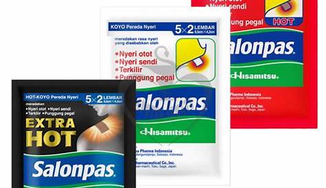 Salonpas Koyo Hangat Hot Merah Isi 10 Pcs Shopee Indonesia