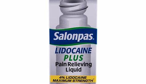 Salonpas Lidocaine Roll On Side Effects 88mL Plus 4 Pain Relieving