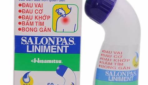 Salonpas Liniment 50 ml Roll On Bottle Pain Relief