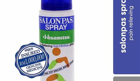 Salonpas Spray Hisamitsu 80ml IHealth UAE