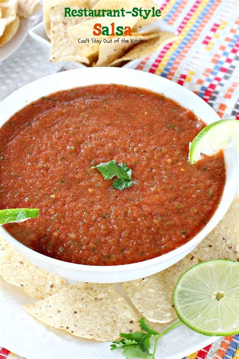 Salsa Recipe Without Food Processor