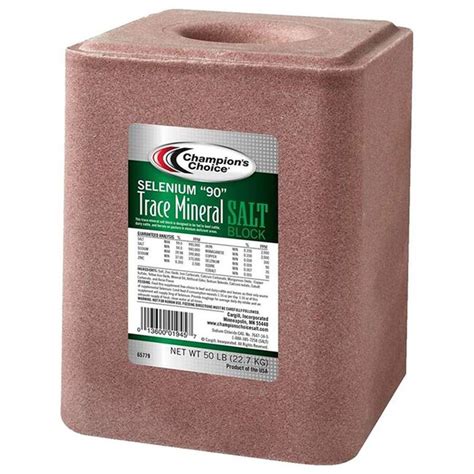 Salt Block With Selenium