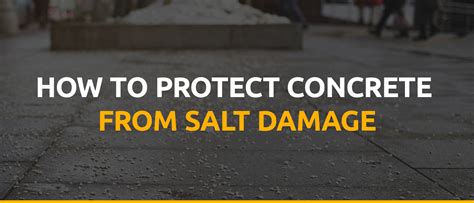 salt damage concrete