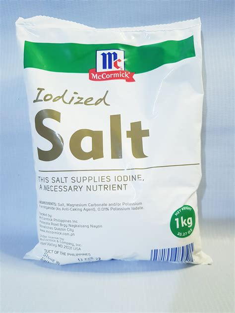 Salt In Packet