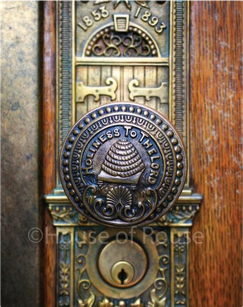 salt lake temple doorknob