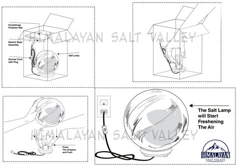 Salt Lamp Instructions