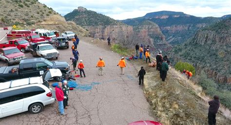 Salt River Canyon One dead, one hurt in separate canyon accidents
