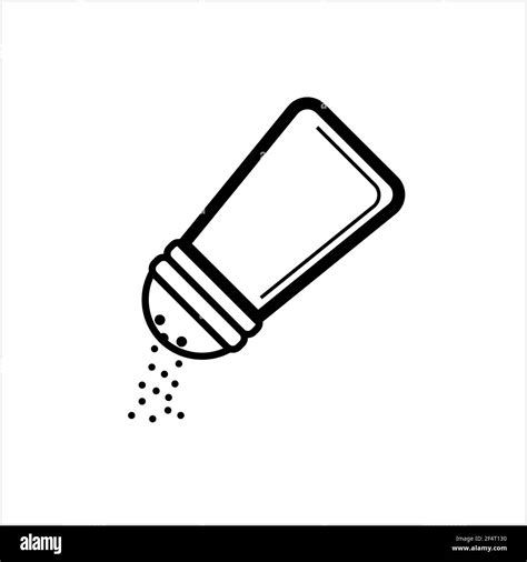 Salt Shaker Vector Icon