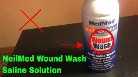 Salt Water Solution For Wounds