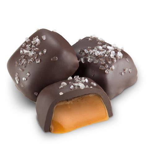 salted caramel dark chocolate candy