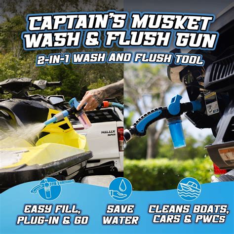 Salty Captain Engine Flush Instructions