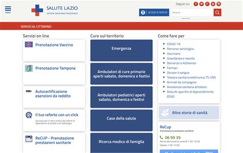 salute lazio fascicolo sanitario