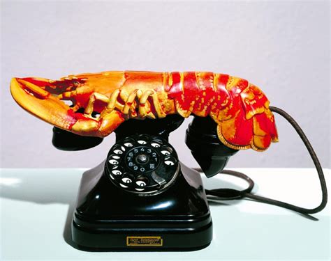 salvador dali art lobster telephone