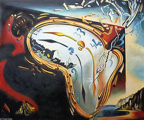 salvador dali artwork melting clocks