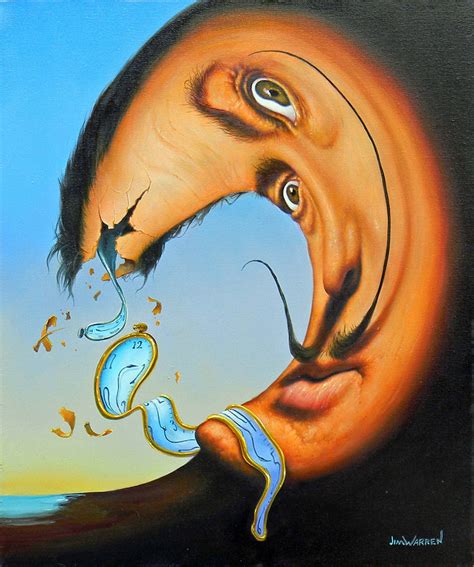 salvador dali coined painting style