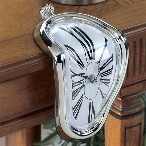 salvador dali inspired clock