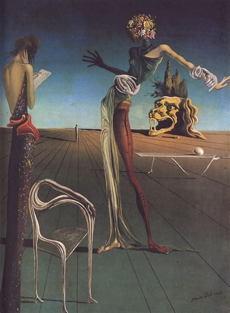 salvador dali paintings of women