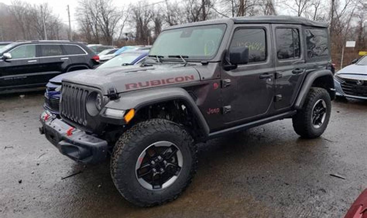 salvage jeep rubicon for sale