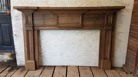 Salvaged Fireplace Surrounds