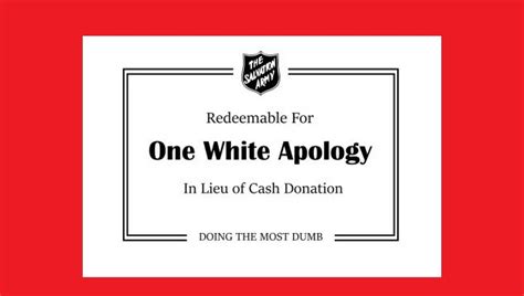 Salvation Army says Christianity is racist wants white donors to offer