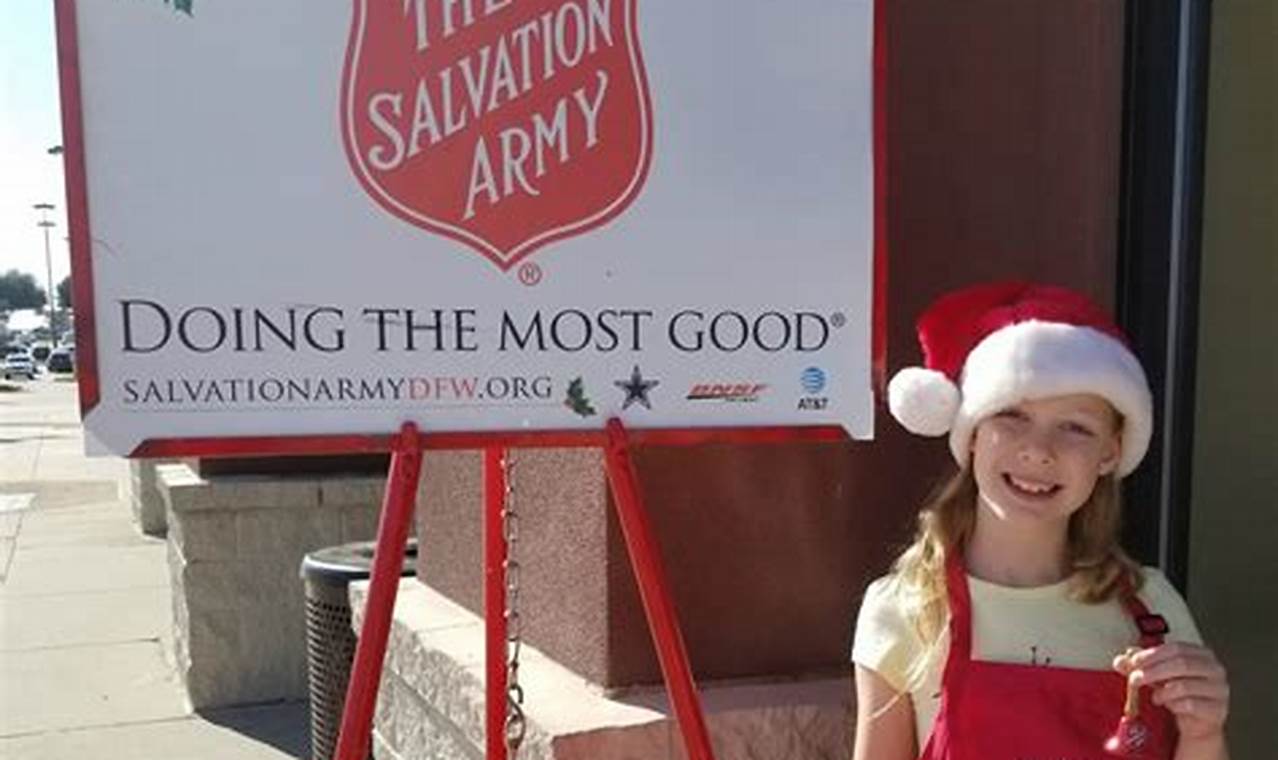 The Salvation Army Bell Ringing Volunteer: Bringing Joy and Hope During the Holidays