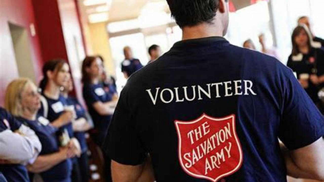 Salvation Army Volunteer Portal: A Helping Hand in Need