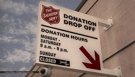 Salvation Army provides donation procedures to combat dropoffs of